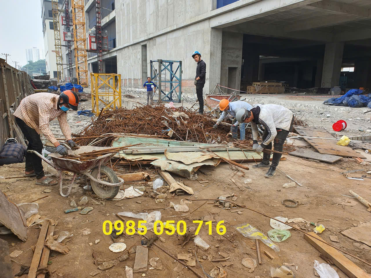 sắt thép công trình quận 2