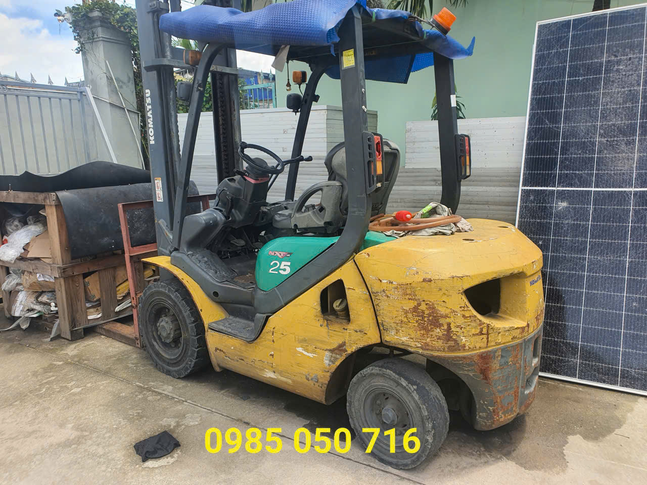 thanh lý xe nâng cũ