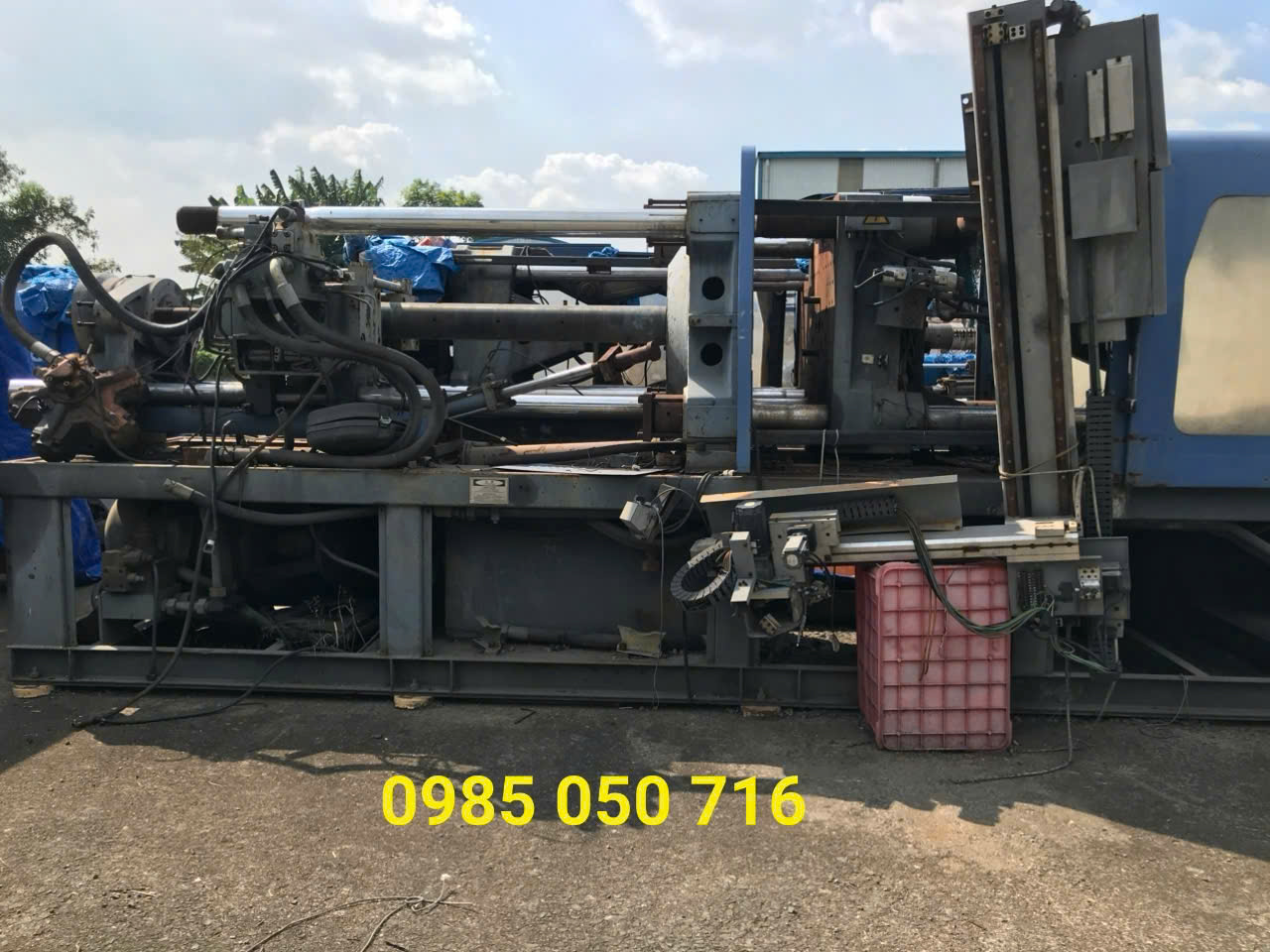 thu mua máy móc cũ kcn bàu xéo