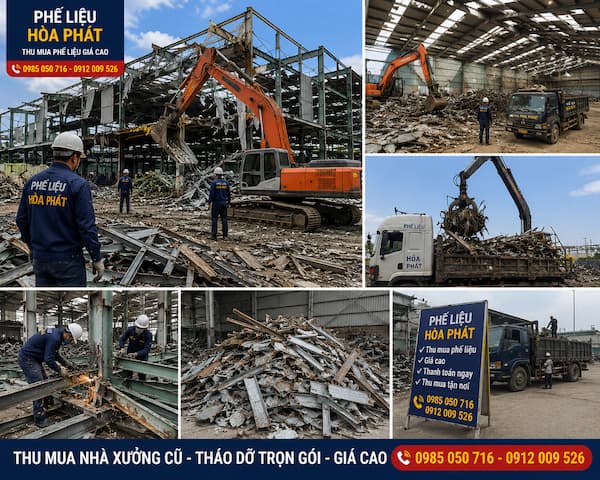 thu mua xác nhà xưởng cũ thu mua xác nhà xưởng cũ